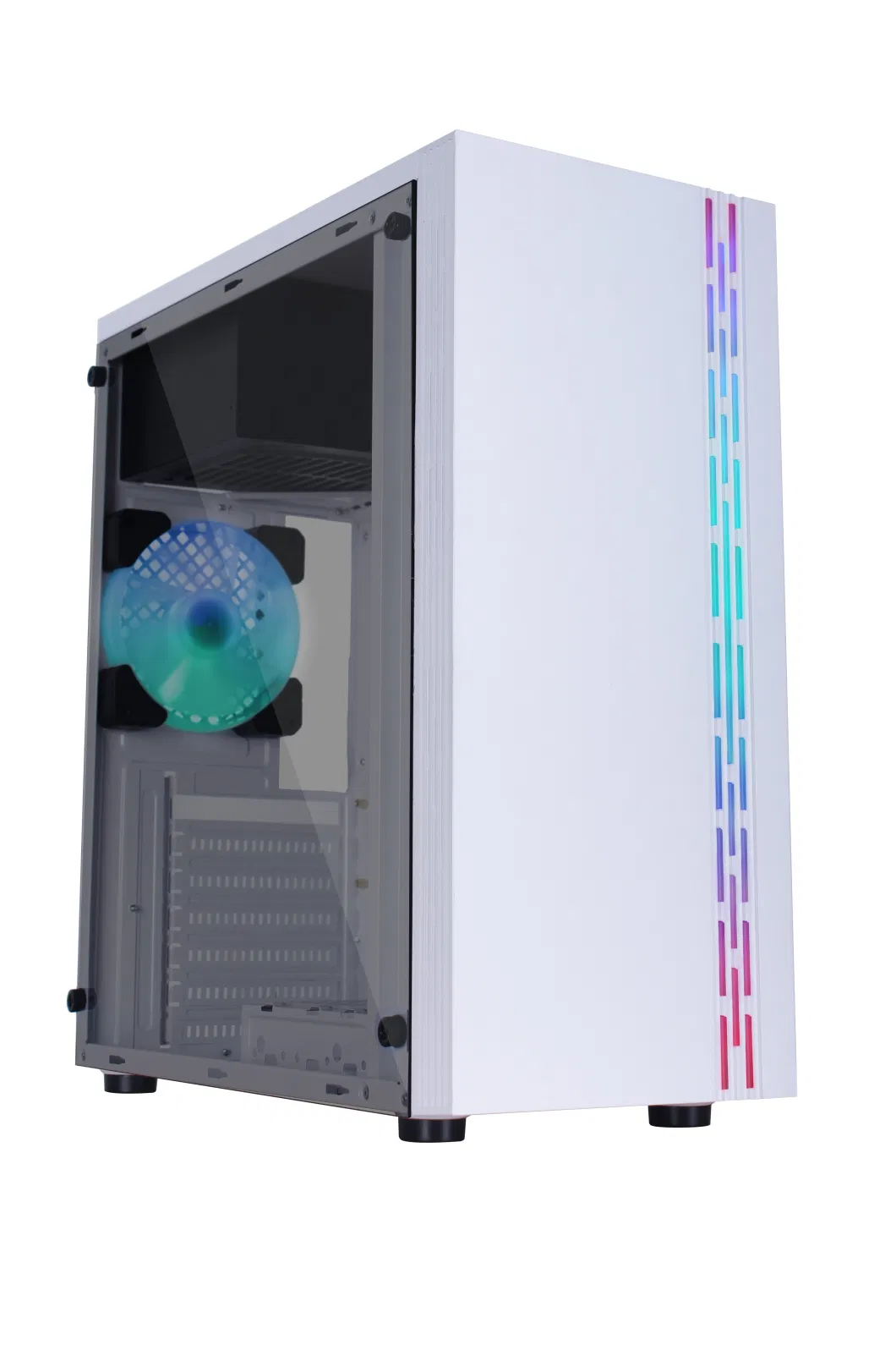PC Gaming Case Desktop ATX PC OEM Tower RGB Glass Computer Case